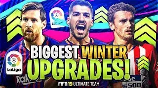 FIFA 19 | LA LIGA WINTER UPGRADES | RATINGS REFRESH | w/ GRIEZMANN COUTINHO SUAREZ & MESSI | FUT 19