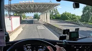 Truck Vlog - Austro-Hungarian Border, and Low Quality Country Roads in Hungary.