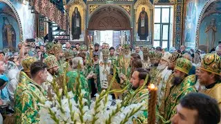 🌿 Предстоятель очолив Божественну літургію з нагоди дня пам’яті преподобного Антонія Печерського