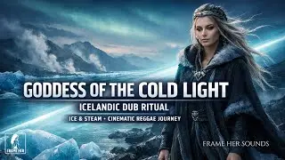 🇮🇸 GODDESS OF THE COLD LIGHT – Icelandic Dub Ritual | Cinematic Reggae Journey Through Ice & Steam