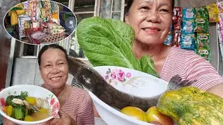 nagpamili ng paninda at nagluto ng bulanglang