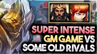 SUPER INTENSE GM GAME VS. SOME OLD RIVALS - Ranked Joust - Smite