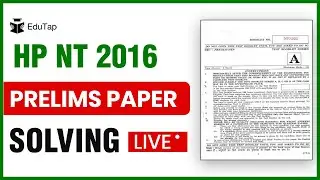 HP Naib Tehsildar Previous Year Questions of Prelims 2016 | Revision and Preparation Strategy| HP NT