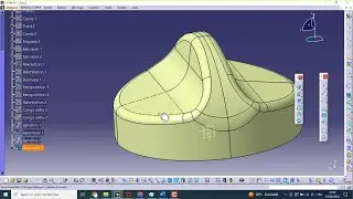 CATIA  Surface Design - Generative Shape Design