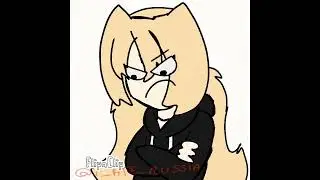 (ANIMATION LOOP) Roxy says nein| animation made with the help of the #flipaclip app| #eddsworld