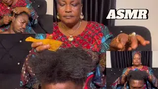 ASMR | Scalp Scratching, Nitpicking, Brushing, Ear Cleaning | Natural Sound | No Talking 
