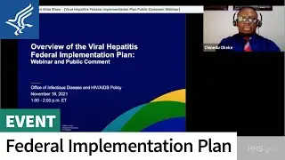 Viral Hepatitis Federal Implementation Plan 2021-2025 Webinar | November 2021