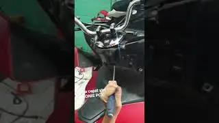 CARA MUDAH STEL KONIS HONDA PCX. tanpa buka depan #honda #otomotif #pcx #hondapcx160
