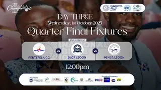#NBQ2025 Quarter Final Stage | Contest 8 - PENTEFEL UCC v DLCF LEGON v PENSA LEGON