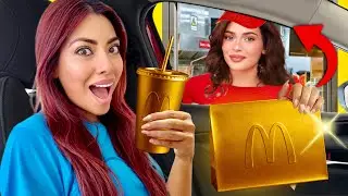 24 horas PROBANDO lo que piden las CELEBRIDADES en DRIVE THRUS (pero en PROVINCIA) |Rebeca Mendiola