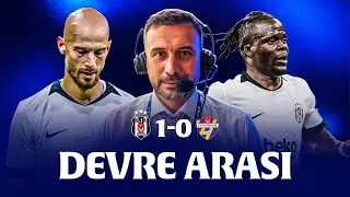 Beşiktaş - Eyüpspor, Half-Time, Cerny, Olaitan, Semih Kılıçsoy, Oğuzhan Çakır