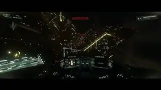 Star Citizen L-21 Wolf: Lorville at Night