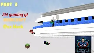 cave phase/ one block part 2 / Telugu/ SBL GAMING YT /#minecraft /