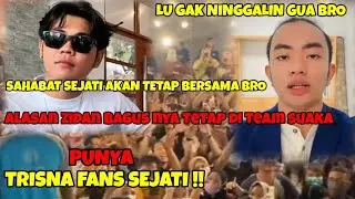 Layaknya Sahabat Sejati‼️ Tri Suaka Zidan Tetap Bersama Dan Fans Sejati‼️