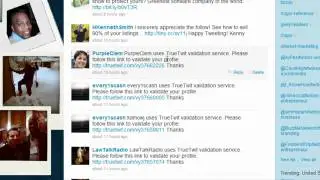 Twitter Tips - True Twit Validation