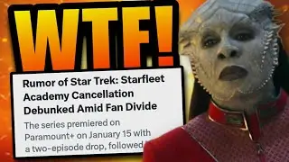 Starfleet Academy Facing CANCELED Rumors From AI Over Online Backlash