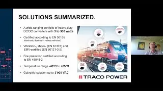TRACO Off-the-Shelf DC/DC Converters Solve Industrial Challenges &mdash; Allied Electronics & Automation