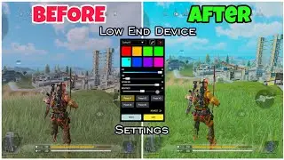 Low End Device 🥲 Best Graphics Colour Setting in CODM BR 🤯 CODMobile Setting Tips And Tricks 🔥