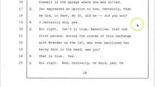 Day 6 pp 22 to 40 Brendan Dassey Trial Transcript Audio