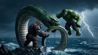 Snake King Returns 🐍⚡ Hulk & Kong’s Deadliest War