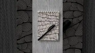 One more simple doodle pattern for begginers #doodle #zenart #zentanglepattern #doodling #relaxart