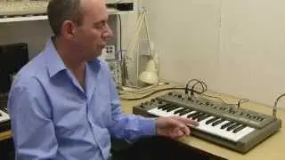 SH101 with Kenton Retrofit Kit being controlled using MIDI