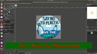 How to crop a photo into a circle using GIMP