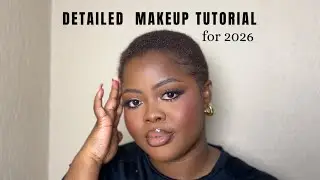2026 black girl makeup tutorial - detailed makeup techniques explained & made easy for beginners.