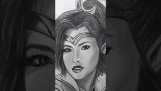 kylie Padilla as Miya in mlbb #kyliepadilla #miya #mlbb #portrait #drawing #art #shorts #viral