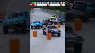 3-WHEELS CHICANES STADIUM SUPER TRUCKS | ДЕТРОЙТ 2018