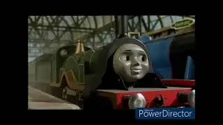 Emily - Oh, look. Rattler Gordon's here. He's pulling the 'click-clunk express'!