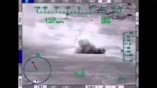 Unique Video: Russian anti-tank helicopter Mi-28N close to destroyed IS objects