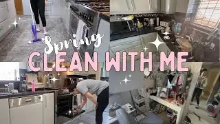 SPRING CLEAN WITH ME | Speed Cleaning - Featuring Flash Mop! - April 2022