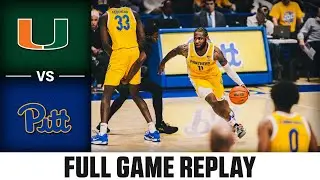 Miami vs. Pitt Full Game Replay | 2022-23 ACC Men’s Basketball
