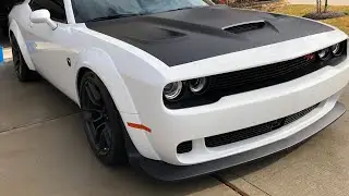 2019 Dodge Challenger Scatpack  Widebody Gets Matte Hood