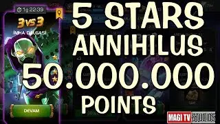 50.000.000 POINTS ANNILIUS ARENA - MCOC