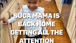 SUGA MAMA IS BACK HOME IN MELODY SHARI BED GETTING SPOILED |ALL THE ATTENTION #melodyshari #sugamama