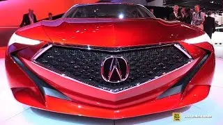Acura Precision Crafted Performance Concept - Exterior Interior Walkaround - 2016 Detroit Auto Show
