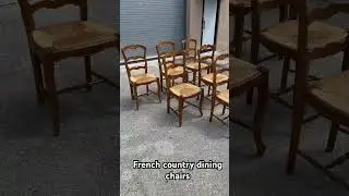 French country dining chairs #sorts #youtube #frenchantiques #miami
