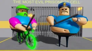 Bikes Barry Prison Run | Roblox Obby #roblox #obby #scaryobby