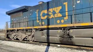 GE 7FDL-16 idle - 1 full minute of GE engine sound!