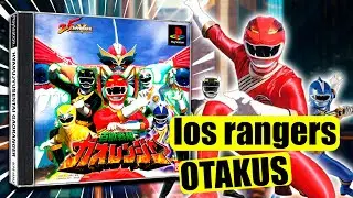 Este JUEGO de los POWER RANGERS para PS1 es MUY RARO
