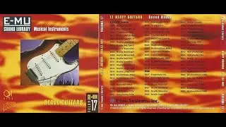 E-MU - Sound Library Vol. 17 &ndash; Heavy Guitars (EIIIX CD-ROM)