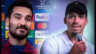 GUNDOGAN PARLE DU ROUGE D'ARAUJO! ARAUJO LUI REPOND!! IL ME DECOIT ENCORE...