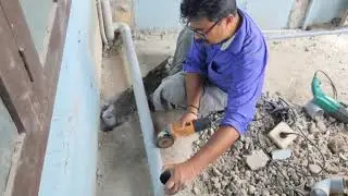Plumbing work waste line and water line #plumbing work # Electric work #