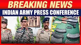 Indian Army Press Conference on Uri Baramulla Encounter | Two Terrorists Killed | J&K | Infiltration