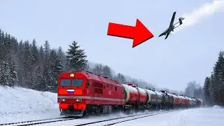 Ukraine BLEW UP Russian Fuel Train In 87 Minutes