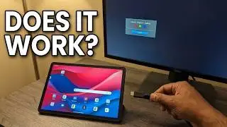 Можно ли подключить планшет Lenovo M11 к монитору?