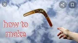 want a boomerang!!! try it with coconut leaf     #simplecrafts#beginners#5minscraft#lockdowncraft