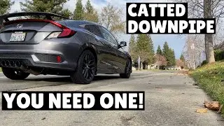 MAPerformance Downpipe REVIEW for 10th Gen Civics!